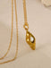 Vintage Golden Conch Pearl Necklace