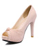Peep Toe Knot Stiletto High Heels