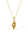 Vintage Golden Conch Pearl Necklace