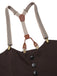 2PCS 1930s Cotton Solid Blouse & Suspender Pants - vintage fashion, retro style