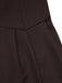 2PCS 1930s Cotton Solid Blouse & Suspender Pants - vintage fashion, retro style