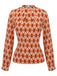 2PCS 1960s Orange Blouse & Tweed Mini Dress — vintage elegance for the modern woman