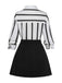 1960s Floral Striped Two Piece Set 4