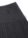 2PCS Dark 1960s Pinstripes Top & Pleated Skirt: a 1960s classic that whispers rather than shouts