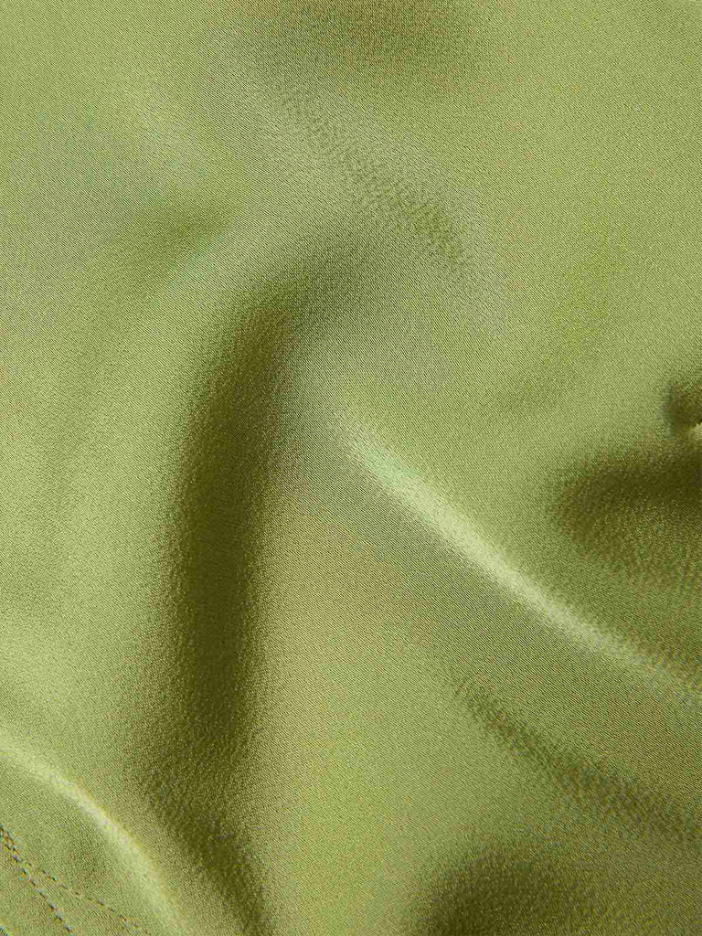2PCS Green 1940s Buttons Shirt & Polka Dots Skirt — 1940s jazz-age spirit for her morning coffee