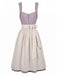 Pale Pink 1950s Vintage Classic Dress 3