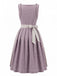 Pale Pink 1950s Vintage Classic Dress 4