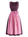 Pink 1950s Vintage Classic Dress 3
