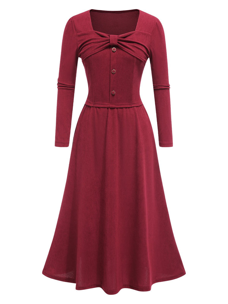 2PCS 1950s Corduroy Bow Top | 1950s | vintage skirt, retro style