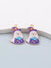 Halloween Cartoon Witch Hat Ghost Drop Earrings