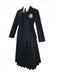 1940s Wednesday Academy Striped Uniform Costume Set
