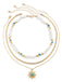 Gold Pearl Star Jewelry Necklace
