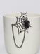 Halloween Diamond Spider Web Gothic Brooch