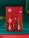 Christmas Tree & Snowman & Candy Cane Earrings