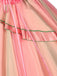 Pink 1970s Wicked Witch Glinda Top & Skirt Set