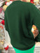 1970s Christmas Tree Sequined Sweatshirt