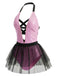 Pink 1950s Strappy Tulle Bunny Costume Set