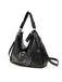 Gothic Skull Studded Chain Hobo Bag