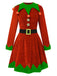 [Pre-Sale] Red 1940s Christmas Elf Dress