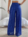 1970s Sequin Loose Flowy Wide-Leg Pants