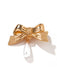 3D Bow Pearl Drop Hair Clip - vintage fashion, retro style