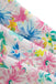 Multicolor 1950s All-Over Floral Swing Dress