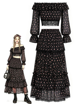 [Pre-Sale] Black 1950s Vintage Retro Dress 2