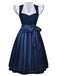 1950s Ruffle Vintage Two Piece Set