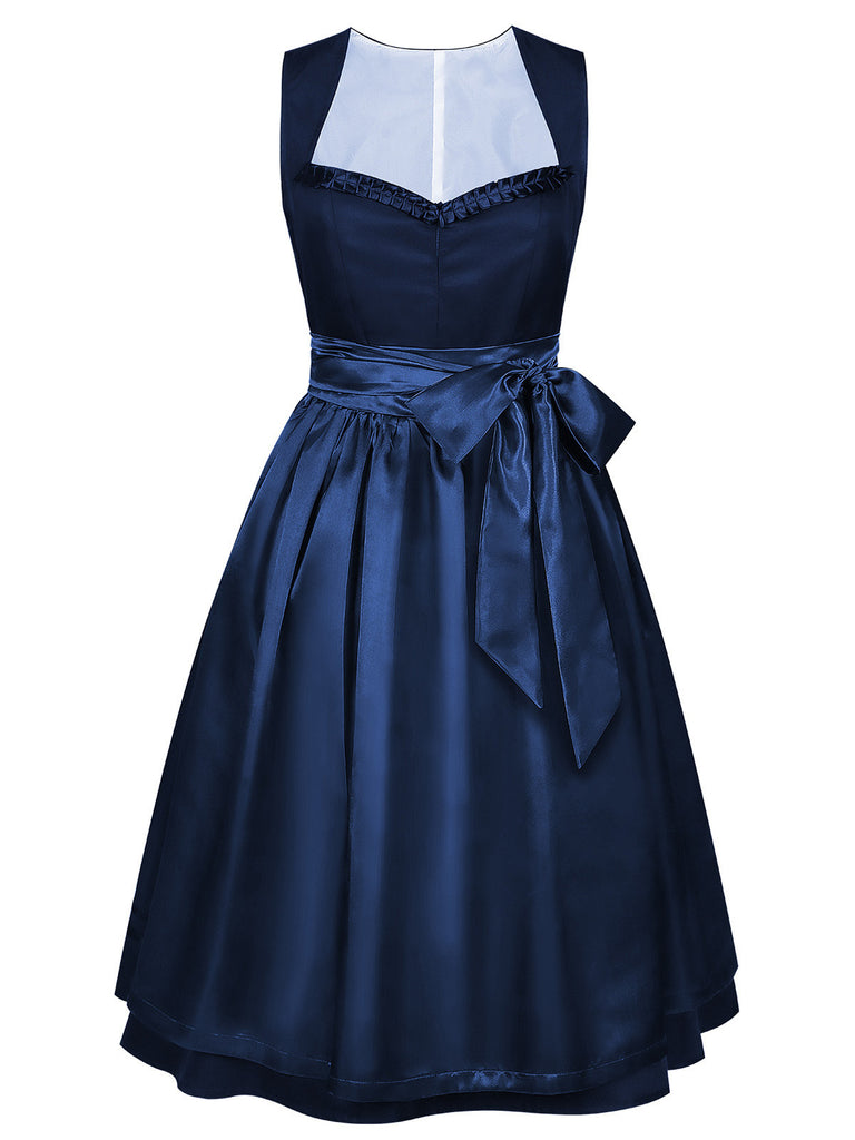 1950s Ruffle Vintage Two Piece Set 4