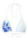 3PCS 1950s Mesh Lily Print Bikini Set & Cover-Up: beautiful vintage swimwear, retro swimsuit, pin-up style with timeless appeal