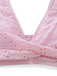 3PCS Pink 1940s Eyelet Bikini Set & Ruffled Skirt - vintage skirt, retro style