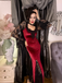 1930s Lace Long Sleeve Fishtail Dress