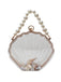 Vintage 3D Seashell Transparent Pearl Chain Bag