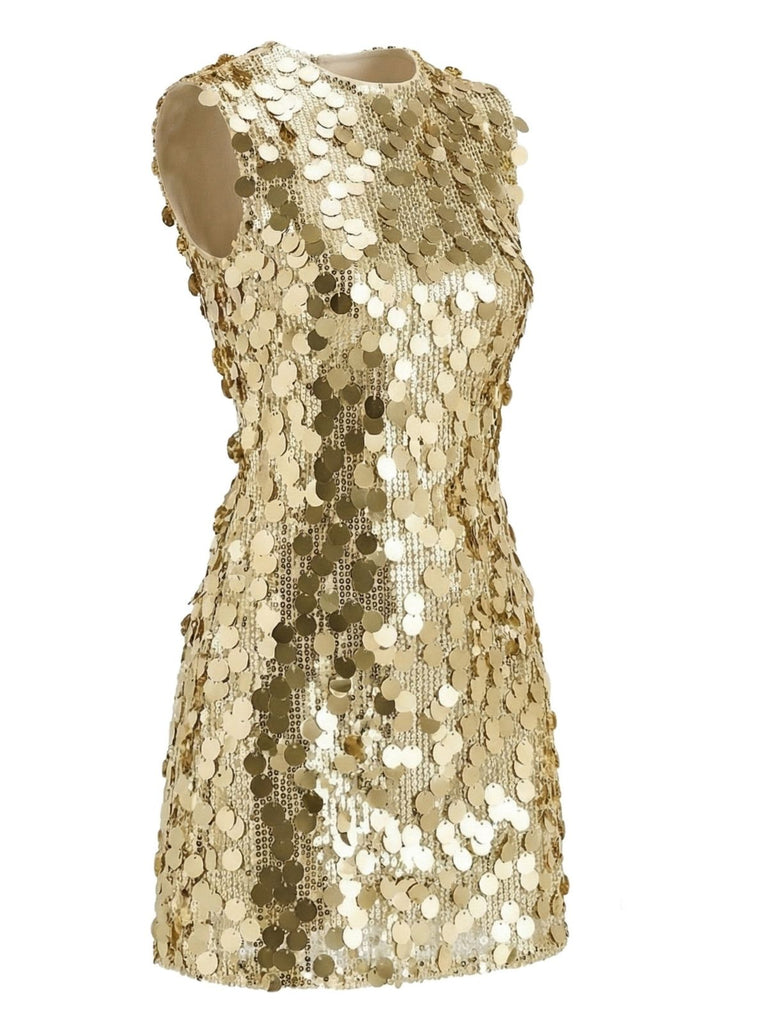 [Pre-Sale] Y2k Sequin Disco Sleeveless Party Dress