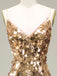 [Pre-Sale] Gold 1930s Slip Sequin Evening Dress