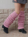 Mohair knitted Long-Pile Socks