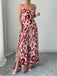 1970s Floral Boho Style Suspender Jumpsuit