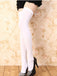 1950s Solid Color Thigh-High Socks