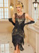1920s Sequins Beading Tassels Flapper Dress
