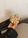Flower Shape Alloy Chain Mini Bag
