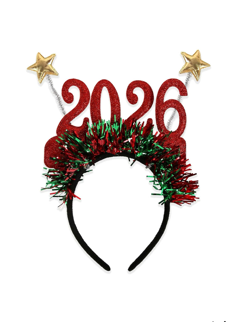 2026 New Year Party Star Streamer Headband