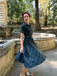 Plaids 1950s Buttoned Belted Swing Dress