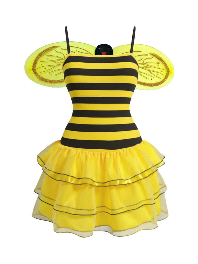 [Pre-Sale] Yellow 1960s Bee Cosplay Costume Set