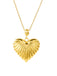 Vintage Stainless Steel Heart Necklace