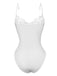 1960s Lace Spaghetti Straps Corset Bodysuit
