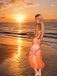 2PCS 1930s Lily Mesh One-Shoulder Crop Top & Mermaid Skirt