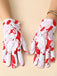 White Halloween Spooky Bloody Gloves