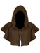 Vintage Solid Halloween Hooded Grim Reaper Cloak