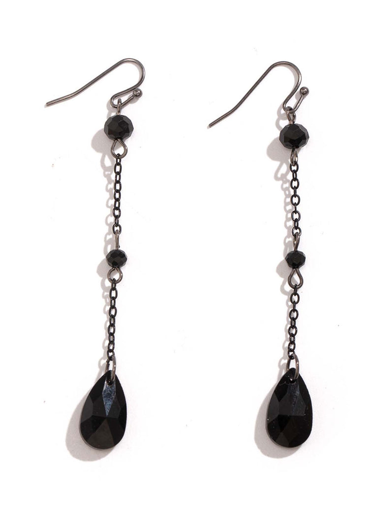 Vintage Teardrop Chain Punk Earrings & Necklace