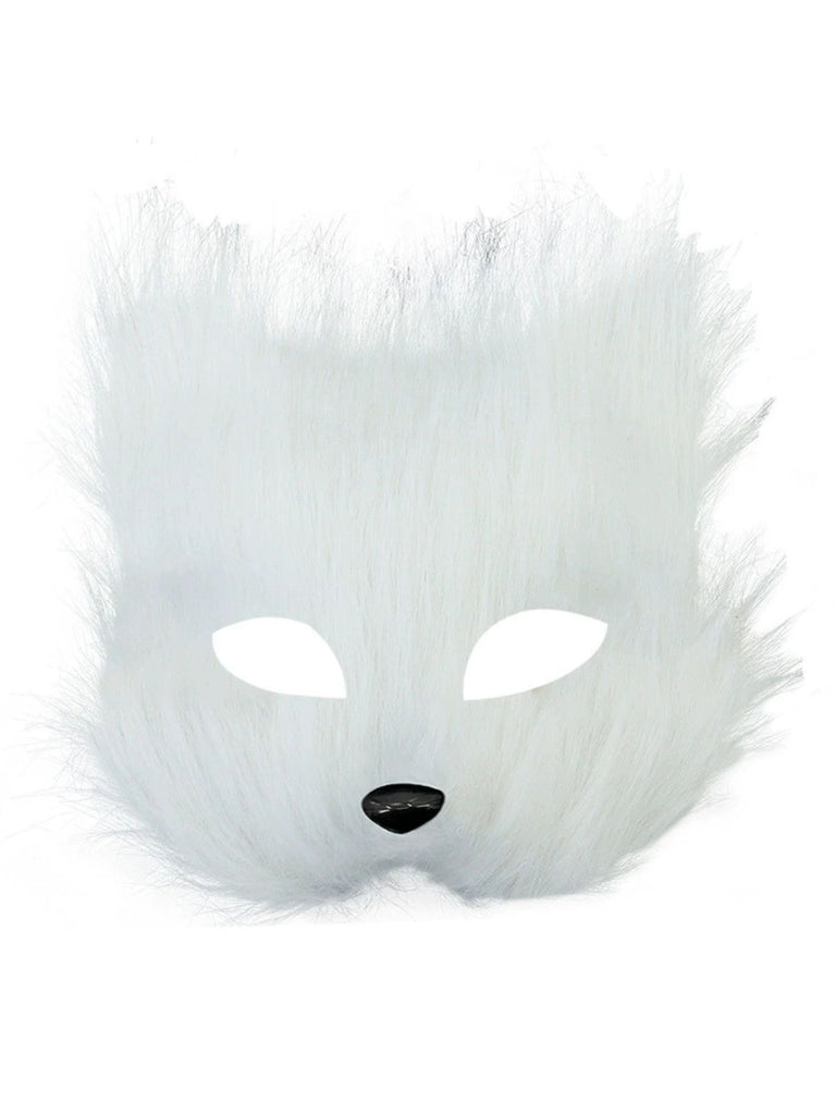 Halloween Party Furry Fox Mask